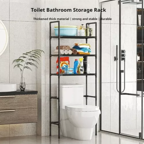 Over The Toilet Floor Standing Bathroom Storage Rack