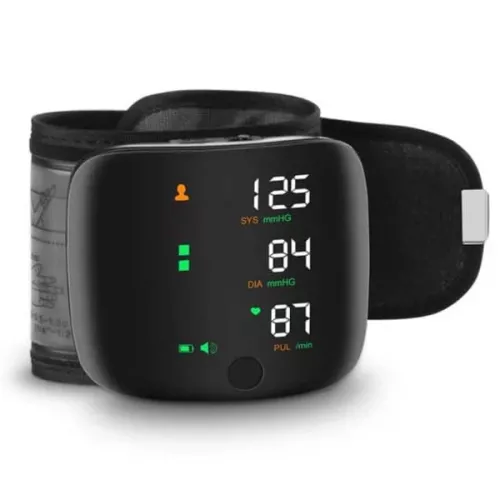 Rechargeable Voice Control Smart Electronic Wrist BP Monitor