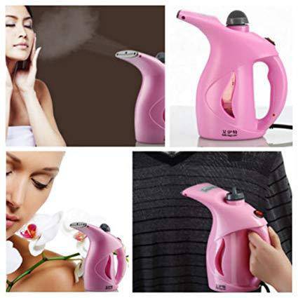 Portable Handheld Garment Clothes and Facial Steamer