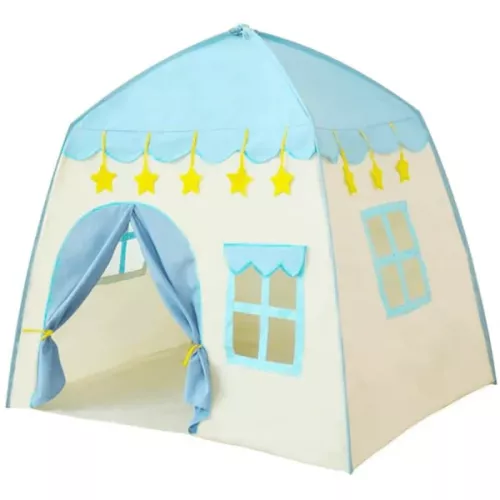 Kids Princess Castle Play Tent - Blue